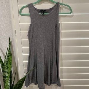 Gray Fit n flare dress